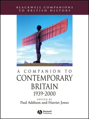 cover image of A Companion to Contemporary Britain